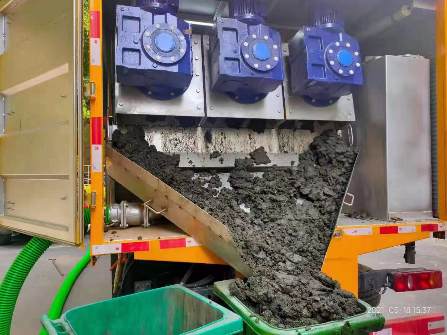 辛集化粪池清掏城市维护站-泥浆净化干湿分离处理